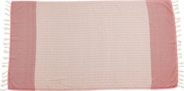 Plaid Lounge Diamond, done.®, Leichtes Plaid mit geknoteten Fransen