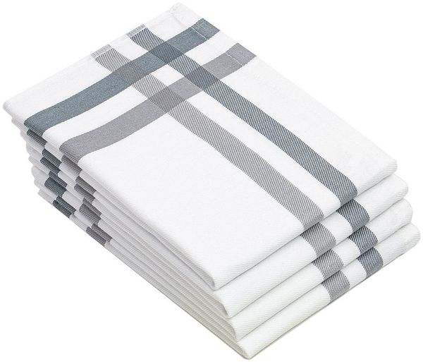 ZOLLNER Geschirrtuch, (Spar-Set, 4-tlg), 50 x 70 cm, 100% Baumwolle, vom Hotelwäschespezialisten