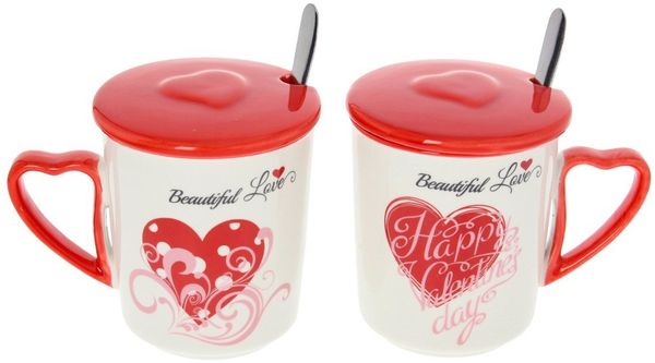 Dekoria Becher-Set Beautiful Love I 350ml