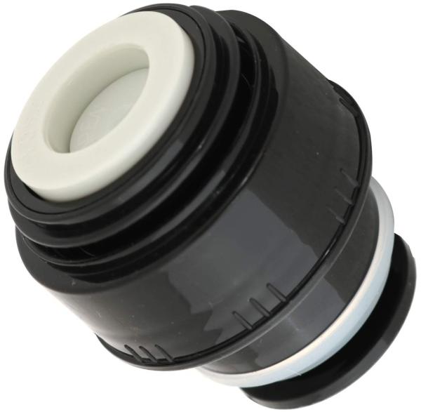 Thermosflasche Edelstahl hellgrau 0,5 Ltr. Isolierkanne Bild 4