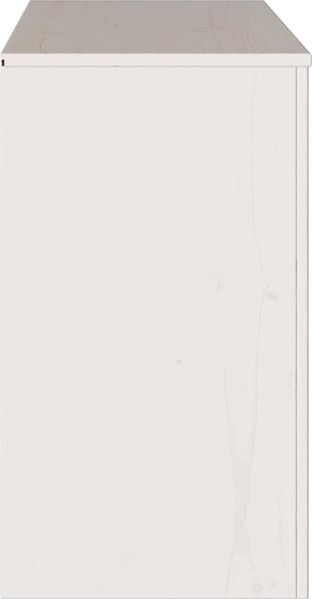 vidaXL Sideboard Drammen Weiß 114 x 43 x 75,5 cm Massivholz Kiefer 42003039 Bild 8