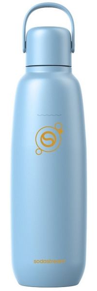SodaStream Thermoflasche Metallflasche Fizz&go COOL DWS, 0,9 l, Trinkflasche, kompatibel mit SodaStream DUO, E-DUO, TERRA, ART & ENSO Wassersprudler