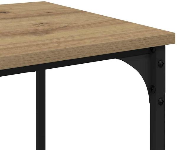 vidaXL Couchtisch Artisan-Eiche 40 x 40 x 55 cm Holzwerkstoff 881897 Bild 8