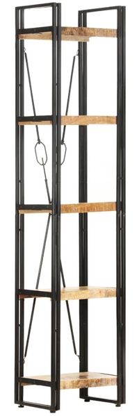 Bücherregal | Büroregal | Standregal 5 Fächer 40x30x180 cm Mango Massivholz