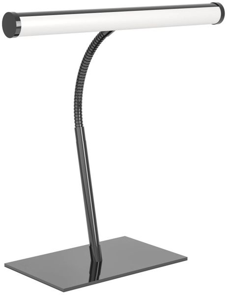Eglo LED Tischleuchte Riccione nickel-nero 40 x 30 cm warmweiß-kaltweiß dimmbar