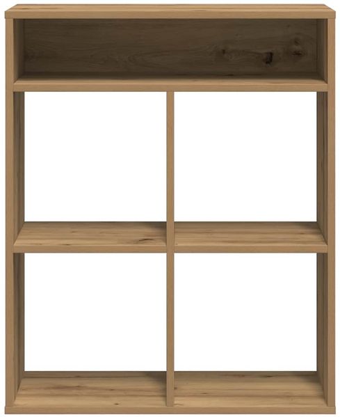 vidaXL Bücherregal Artisan-Eiche 66x31x80 cm Holzwerkstoff 860300 Bild 4