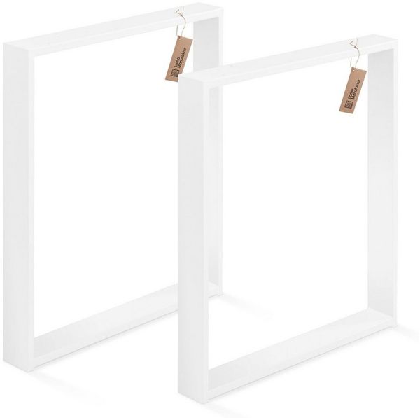 LAMO Manufaktur Tischgestell Simple Medium Tischbeine (SET, 2er-Set Tischkufen), Industriestahl pulverbeschichtet