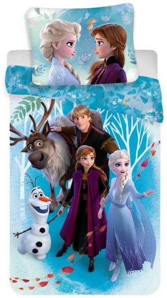 Disney Frozen Bettwäsche-Set – Kuschelige Baumwolle, 140x200 cm & 70x90 cm