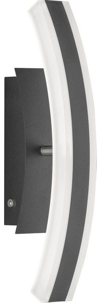 Fischer & Honsel 30289 LED Wandleuchte Stiff Schwarz Nickel tunable white