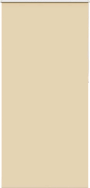 vidaXL Verdunkelungsrollo Beige 100x210cm Stoffbreite 95,7cm Polyester 4010790 Bild 1