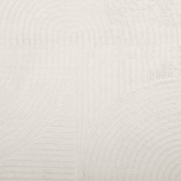 vidaXL Teppich IZA Kurzflor Skandinavischer Look Creme 160x230 cm 375442 Bild 9