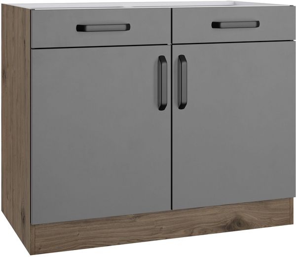 wiho Küchen Unterschrank Elba Breite 100 cm