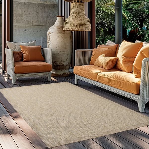 Ayyildiz Teppiche Outdoorteppich GIZA 1410, rechteckig, Höhe: 3 mm, Läufer, In- und Outdoor, Wetterfest, Wasserabweisend, robust