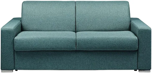Vente-unique - CALITO Sofa Stoff Blau - B 223 cm94 cm x H 85 cm x L 194 cm