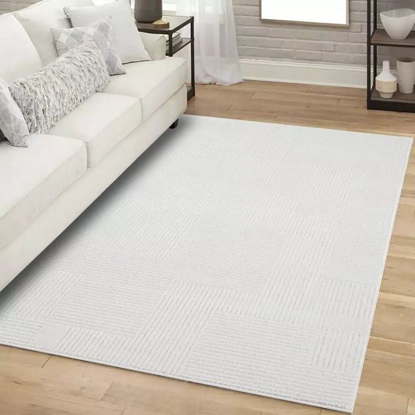 Carpet City Teppich FLAIR177, rechteckig, Höhe: 11 mm, Kurzflor-Teppich, Skandi-Stil, Wohnzimmer