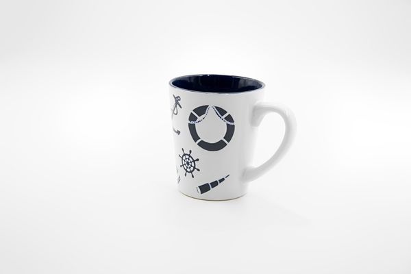 Kaffeetasse Becher Tasse Keramik 250ml Maritim