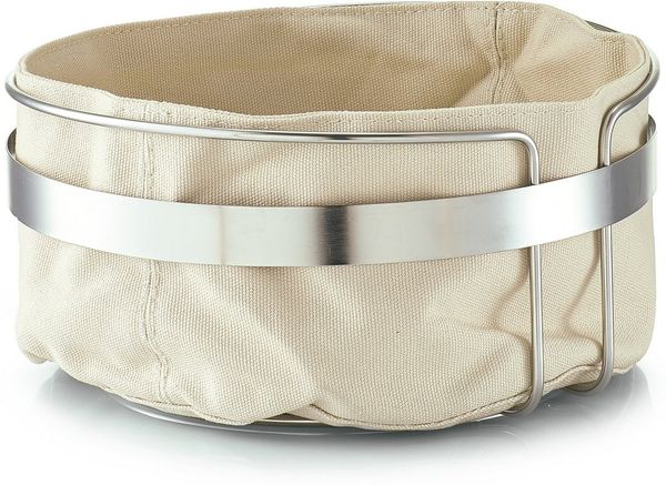 Zeller Present Brotkorb, Baumwolle, Metall, (1-tlg), mit Stofftasche