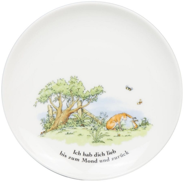 KÖNITZ 1142662893 Teller Ø 19,1 cm Weißt du eigentlich, wie lieb ich dich hab! aus Porzellan