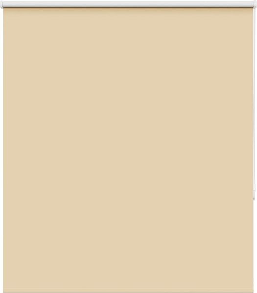 vidaXL Verdunkelungsrollo Beige 125x175 cm Stoffbreite 121,6 cm 4010769