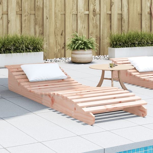 Sonnenliege, Gartenliege 205x60x31,5 cm Massivholz Douglasie