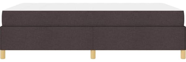 vidaXL Bettrahmen mit Matratze Dunkelbraun 140 x 200 cm Stoff 3398944 Bild 8