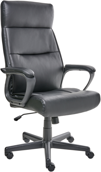 Chefsessel GURU Kunstleder Schwarz