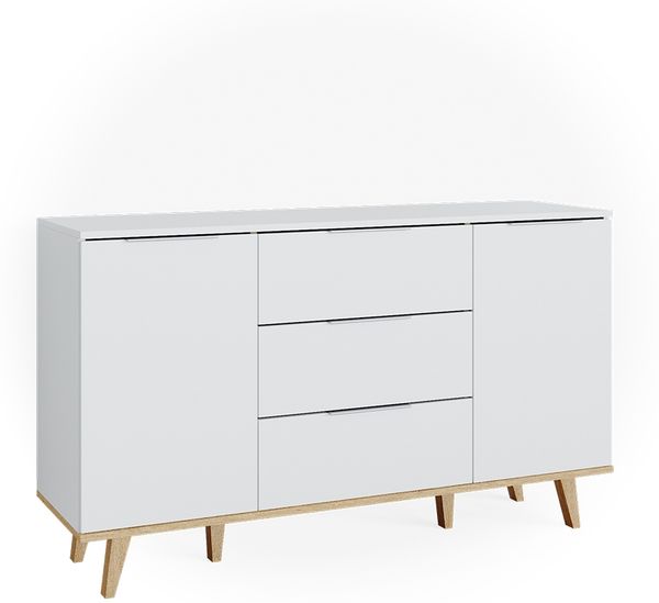 Kommode Nautica Weiß 40 x 82 cm Vicco
