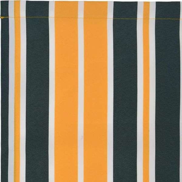 vidaXL Markisenersatzstoff Grün und Gelb 3 x 2,5 m Polyester 42000642 Bild 7