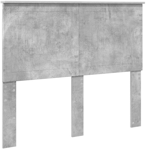 vidaXL Aufbewahrungsbett Beton Grau 135 x 190 cm Holzwerkstoff 3411218 Bild 7