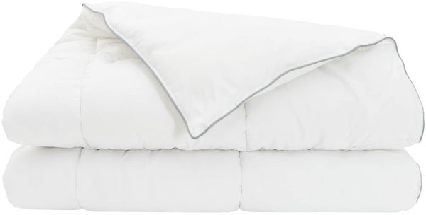 vidaXL Winterbettdecke Weiß 155 x 200 cm Bambus 42041998 Bild 3