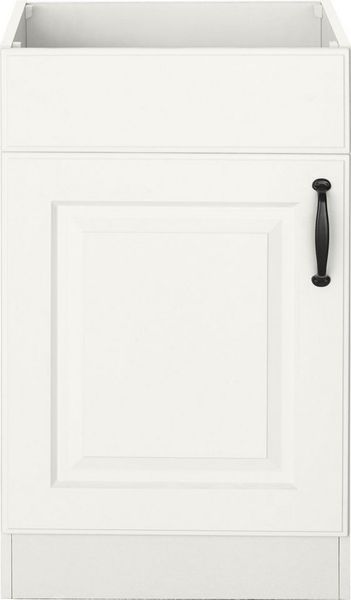 wiho Küchen Spülenschrank Erla, TOPSELLER 50 cm breit mit Kassettenfront, ohne Arbeitsplatte