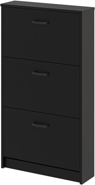 FMD Schuhschrank Step 3 Breite 58,5 cm, Tief 17 cm, mit 3 Klappen, Schuhkipper Bild 2