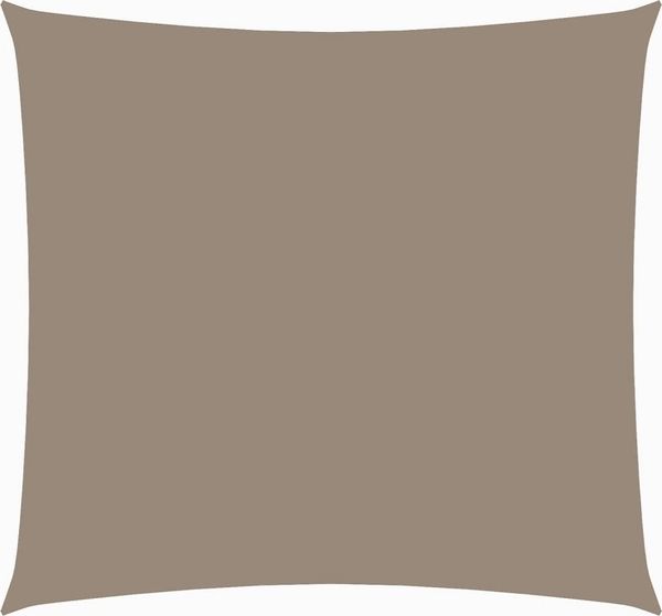 vidaXL Sonnensegel Oxford-Gewebe Quadratisch 6x6 m Taupe 135417