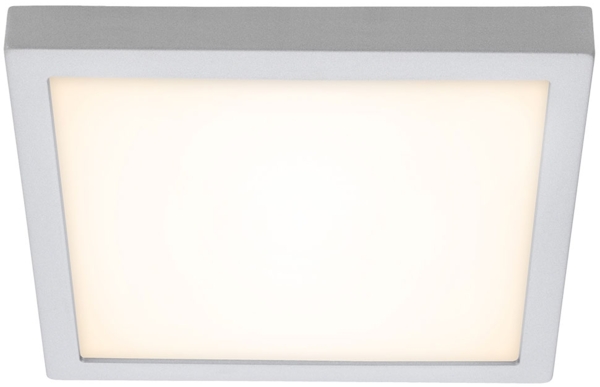 LED Deckenleuchte, Aufbaulampe, chrom, L 30 cm