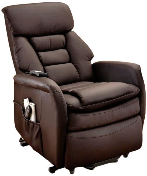 abc HOME Sessel Elektrisch, Massage, Aufstehfunktion, Liegefunktion, Elektrisch verstellbar
