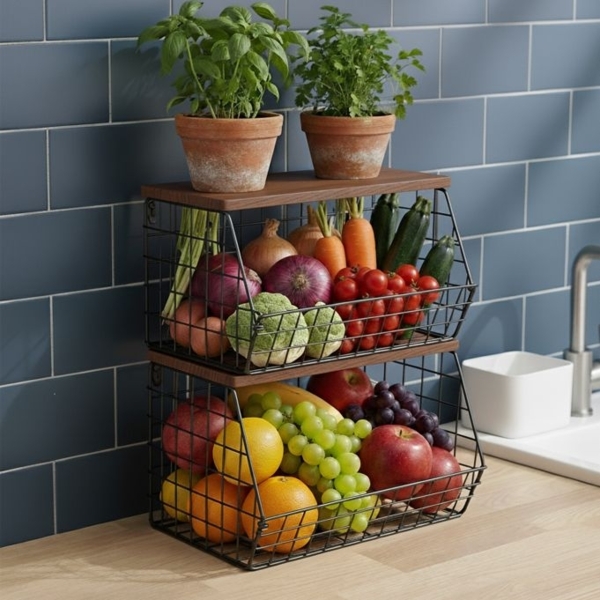 Obstkorb Wandregal 10051771_469 Bild 4