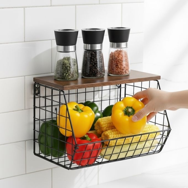 Obstkorb Wandregal 10051771_469 Bild 2