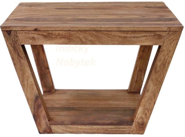 Couchtisch Rami 60x40x60 aus indischem Sheesham-Massivholz