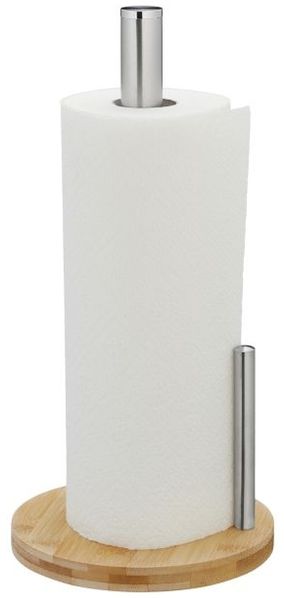 Relaxdays Runder Küchenrollenhalter mit Abrollstop