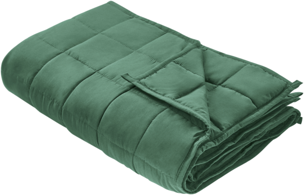Gewichtsdecke smaragdgrün 120x180 cm 7 kg NEREID