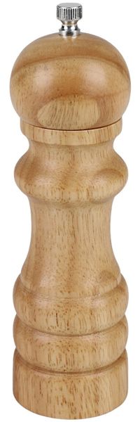Pfeffermühle Salzmühle Gewürzmühle Holzmühle H16cm mit Keramikmahlwerk Handmühle