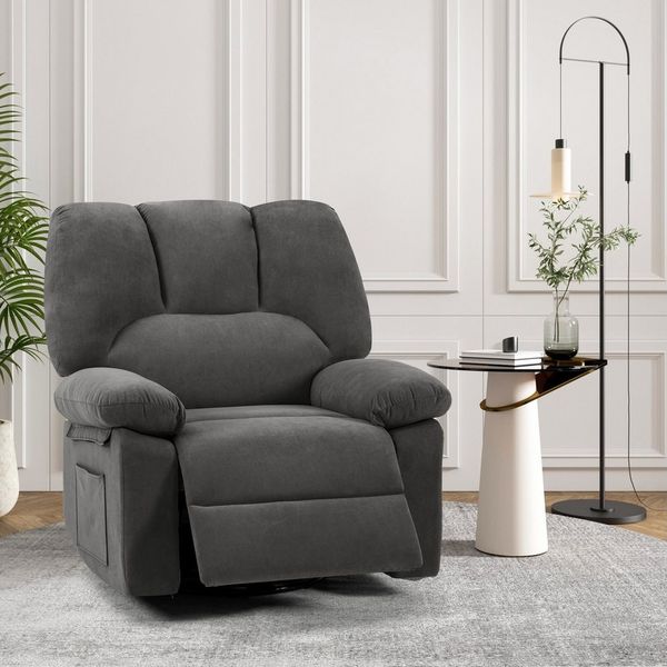 HOMYEDAMIC Relaxsessel Relaxsessel mit Liegefunktion, manueller Fernsehsessel bis 150 kg