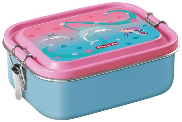 Step by Step Lunchbox Edelstahl 0,8 Liter, Edelstahl, (1-tlg)