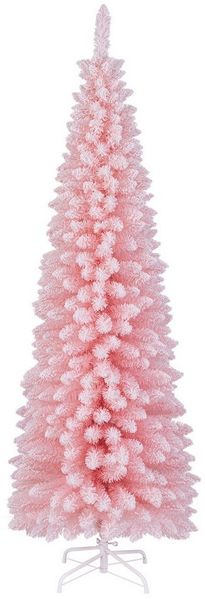 KOMFOTTEU Künstlicher Weihnachtsbaum, schlanker Tannenbaum, 180 cm