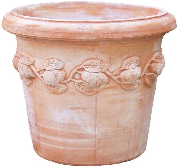 4er Set Blumentopf Pflanzgefäß Siena Limoni XXL 80x69 cm Limonentopf Frostfest