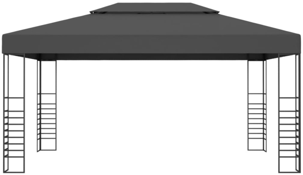 vidaXL Pavillon mit LED-Lichterkette 3x4 m Anthrazit 3070308 Bild 4