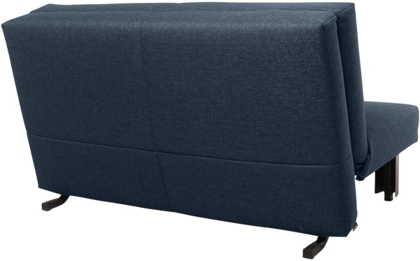Faltsofa Kalomira Bezug Flachgewebe Metall schwarz / blau 21492 Bild 5