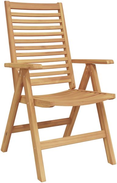 vidaXL Stuhl 8 pcs Braun 64,5 x 52 x 108 cm Massivholz Teak 3376033
