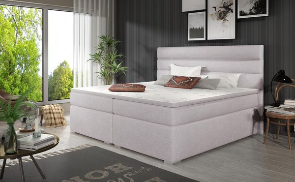 Wohnideebilder Softy 160X200 Grau Boxspringbett Sof_08_1.6