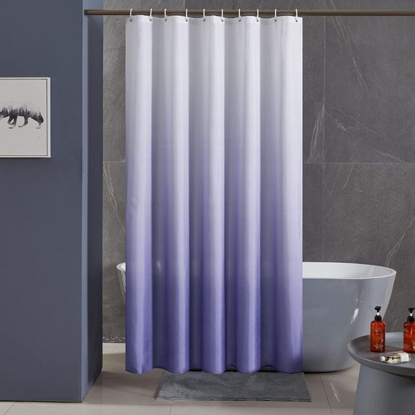 Duschvorhang Überlänge Antibakteriell Anti-schimmel Wasserdicht 240x200cm